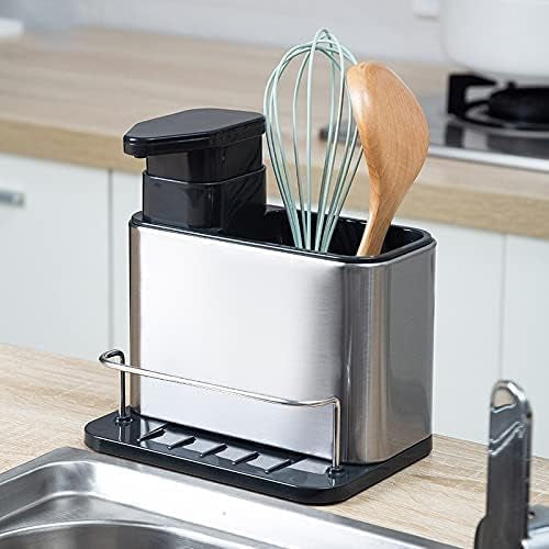 موزع صابون 3 في 1 | Kitchen Sink Organizer with Soap Dispenser
