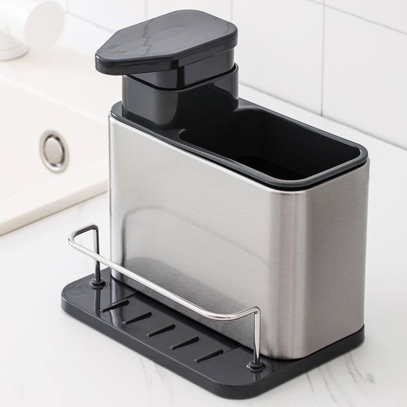 موزع صابون 3 في 1 | Kitchen Sink Organizer with Soap Dispenser