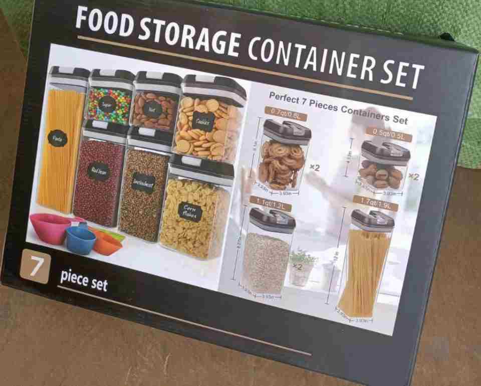 طقم علب برفكت | Perfect Storage Jar Set