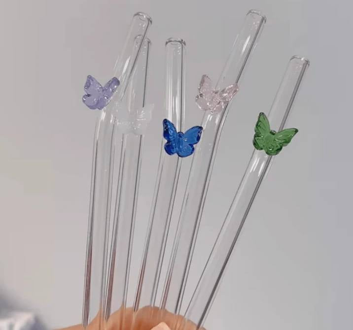 طقم باكت شاليمو بيركس 5 قطعة | 5-Piece Pyrex Straw Set