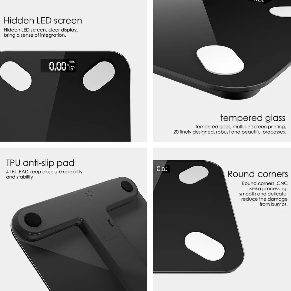 ميزان الأشخاص الذكي بالبلوتوث | Smart Bluetooth Body Scale