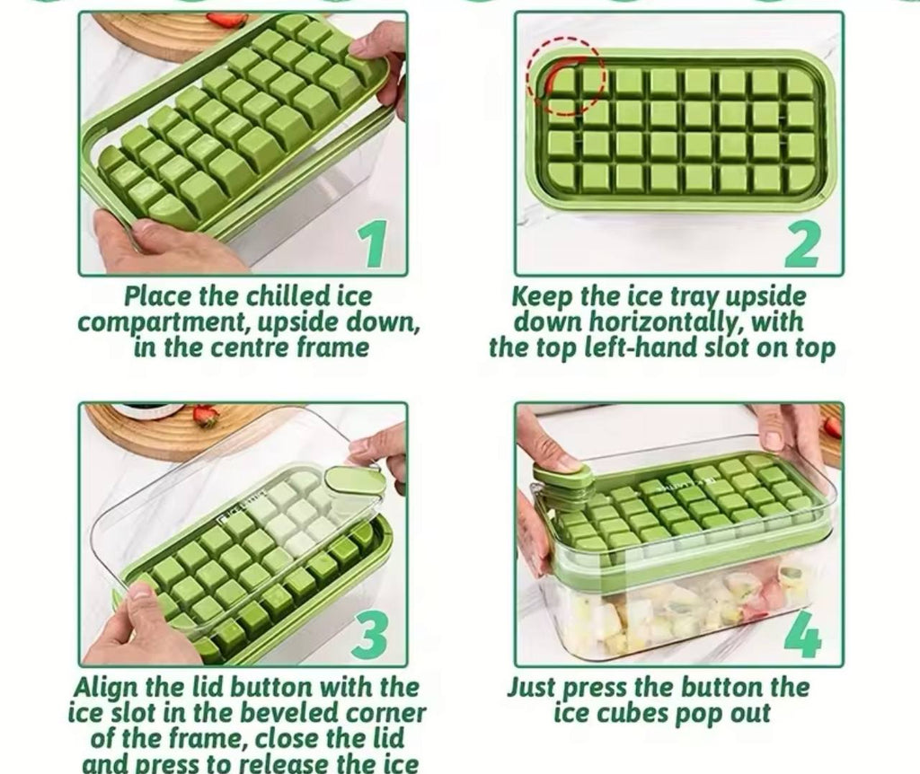 قالب ثلج ICE LATTICE | Ice Cube Storage Set