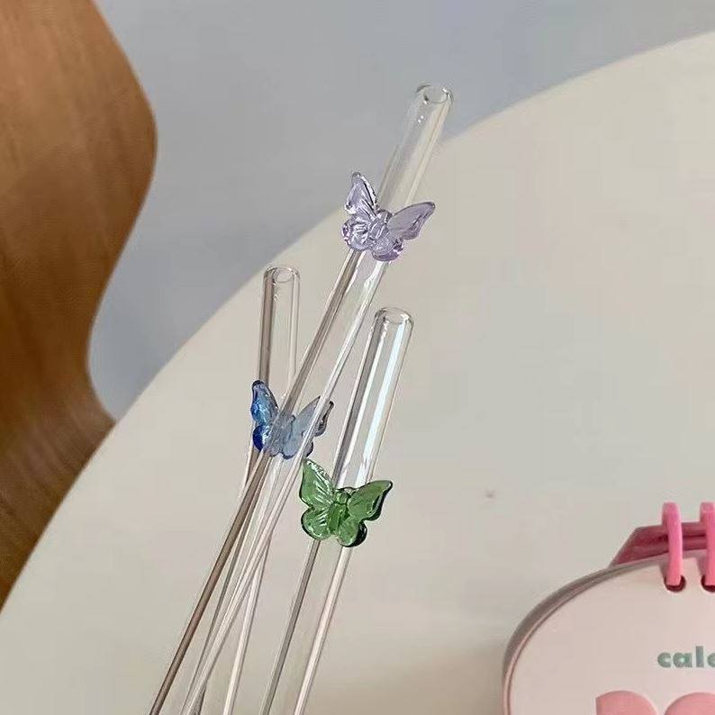 طقم باكت شاليمو بيركس 5 قطعة | 5-Piece Pyrex Straw Set