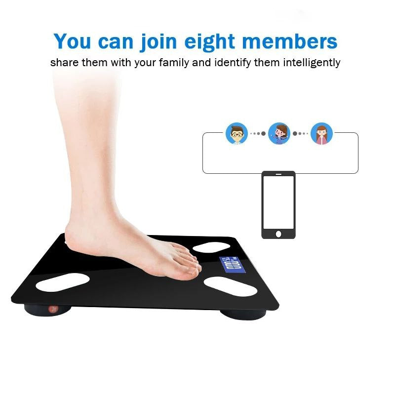 ميزان الأشخاص الذكي بالبلوتوث | Smart Bluetooth Body Scale