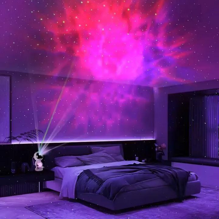 بروجكتور رجل الفضاء | Astronaut Star Projector Lamp