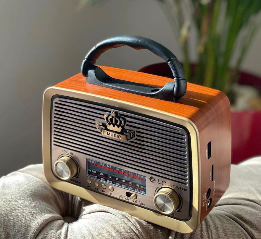 راديو الزمن الجميل والأصيل | Vintage Bluetooth Radio