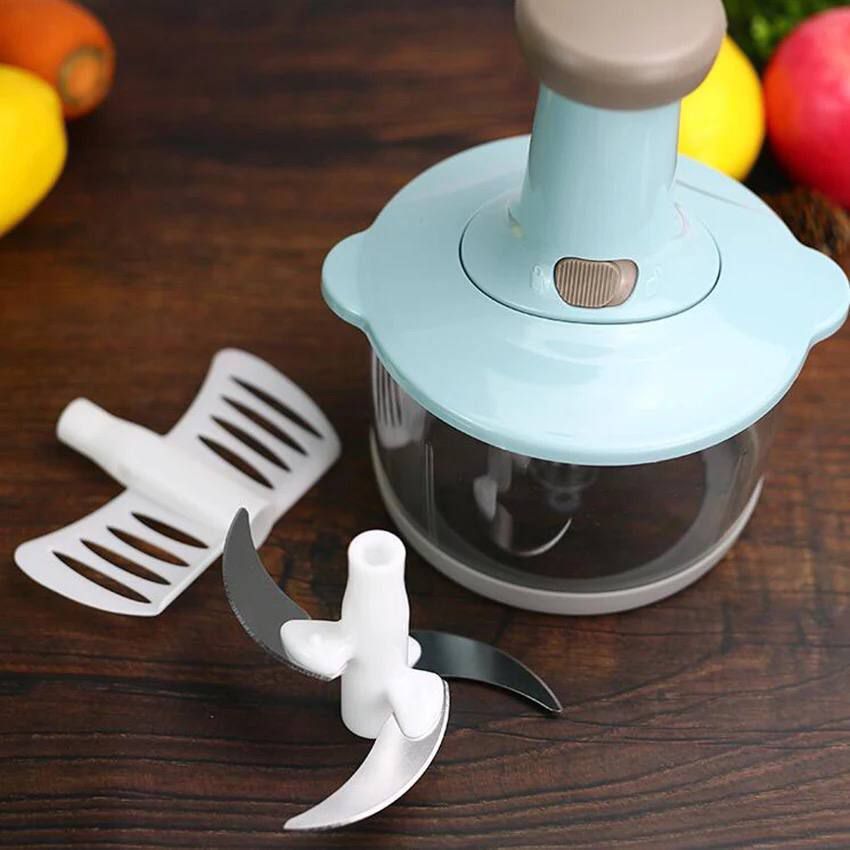 كبة ضغط يدوية كاملة | Manual Pressure Food Chopper