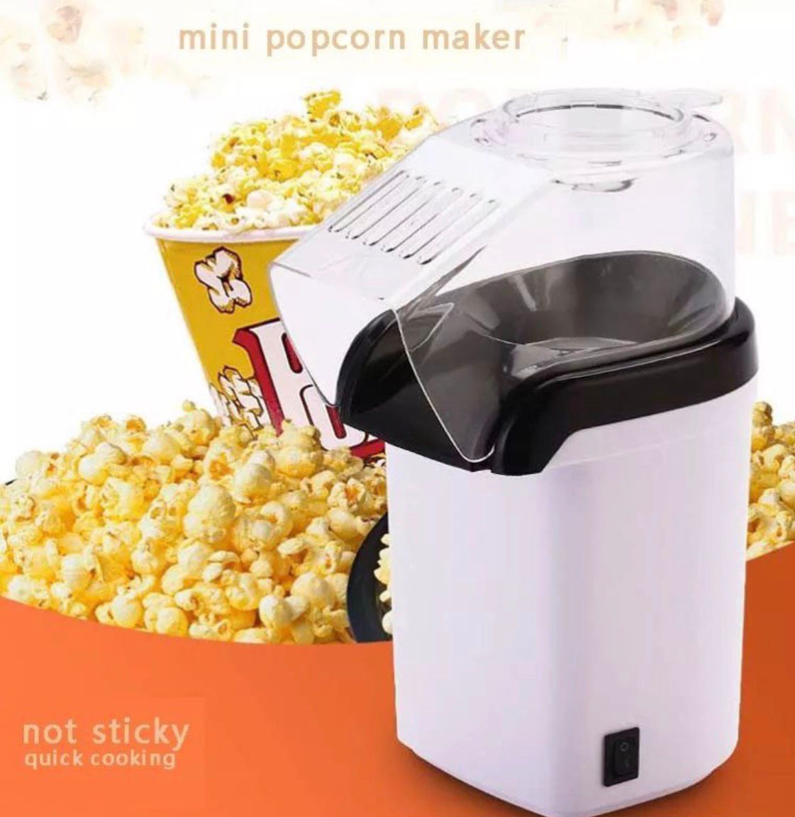 ماكينة فشار بالهواء | Air Popcorn Maker