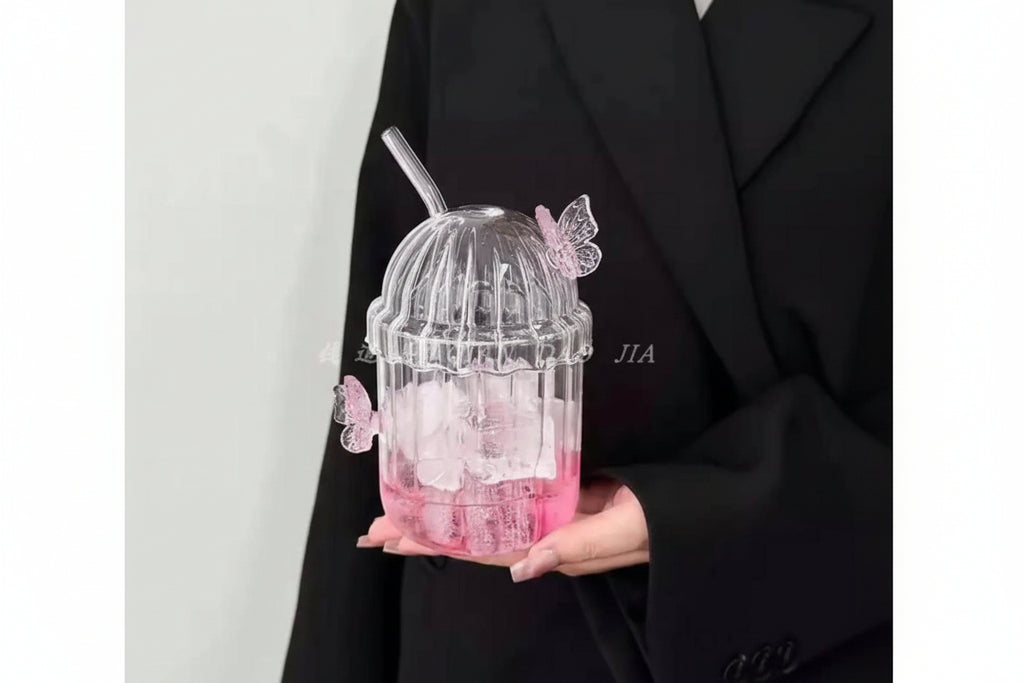 مج بيركس فراشة بارز | Butterfly Pyrex Mug