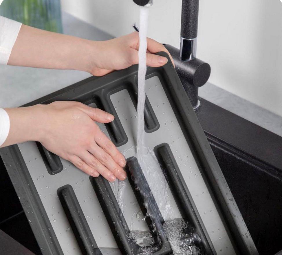 منظم درج معالق المطبخ SHEIN | Expandable Drawer Organizer