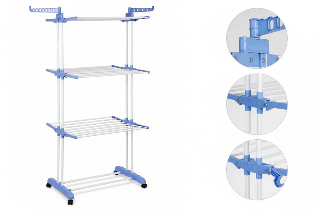 المنشر العملاق العالمي الأصلي | 3-Tier Giant Clothes Drying Rack