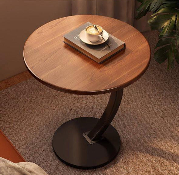 ترابيزة جانبية مودرن حرف C مقوسة | C-Arc Side Table