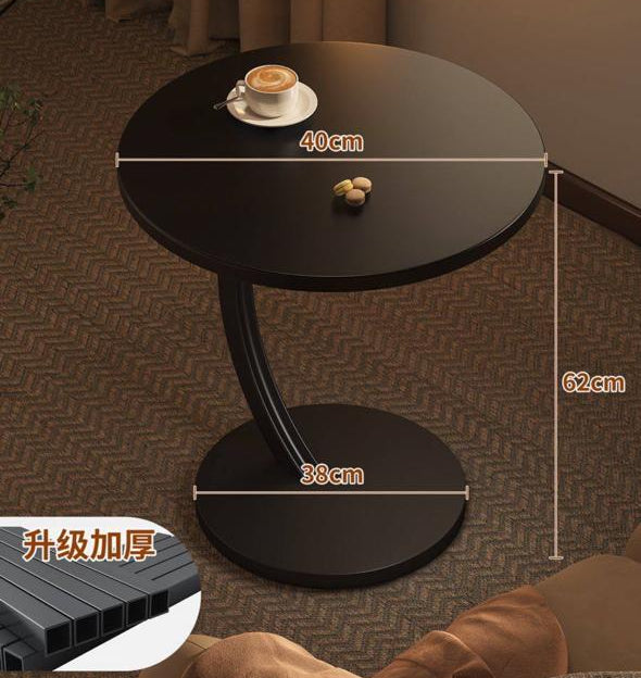 ترابيزة جانبية مودرن حرف C مقوسة | C-Arc Side Table