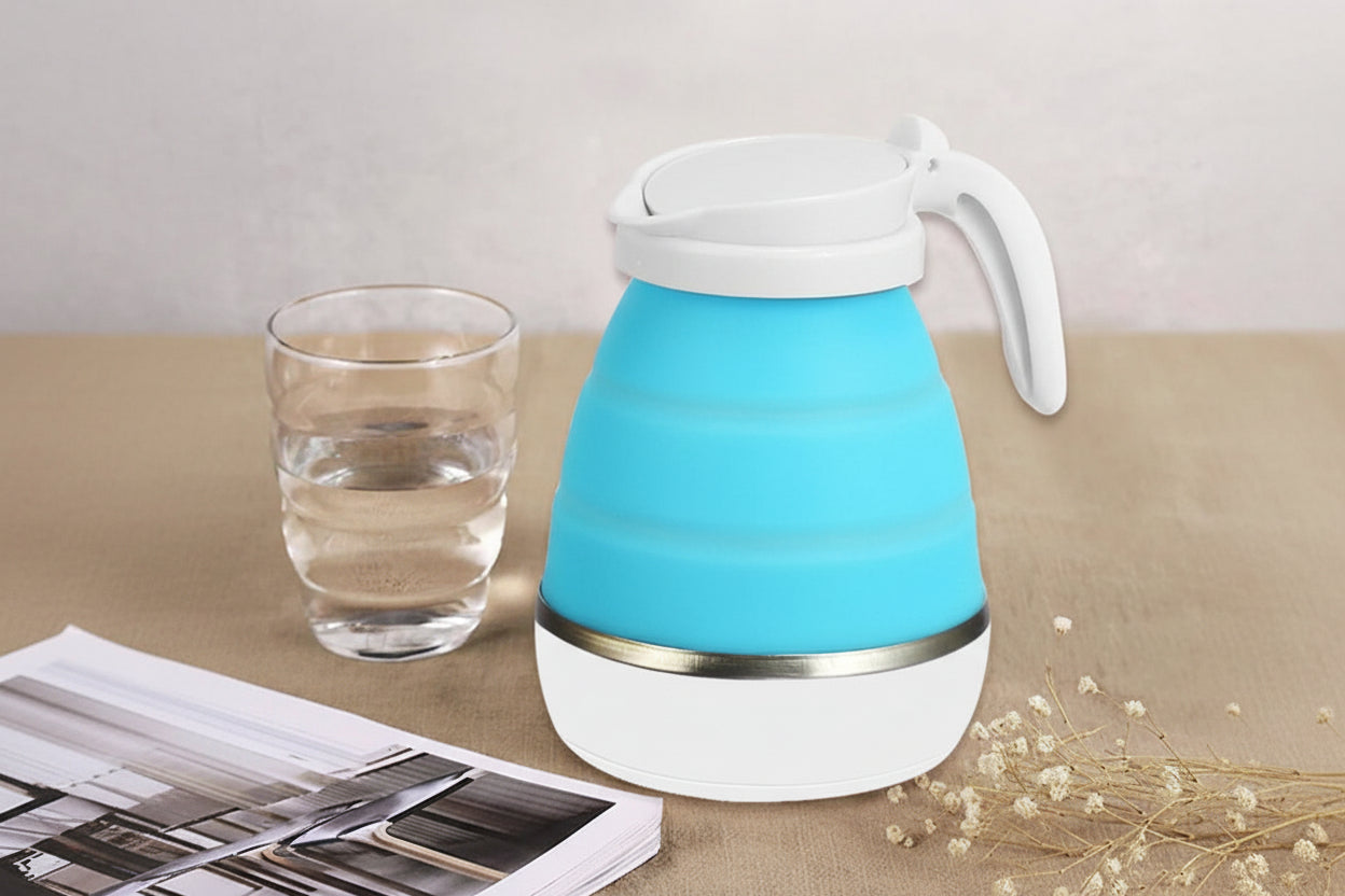 ⚡ كاتيل سيليكون كهربائي قابل للطي 600 وات | Foldable Silicone Electric Kettle