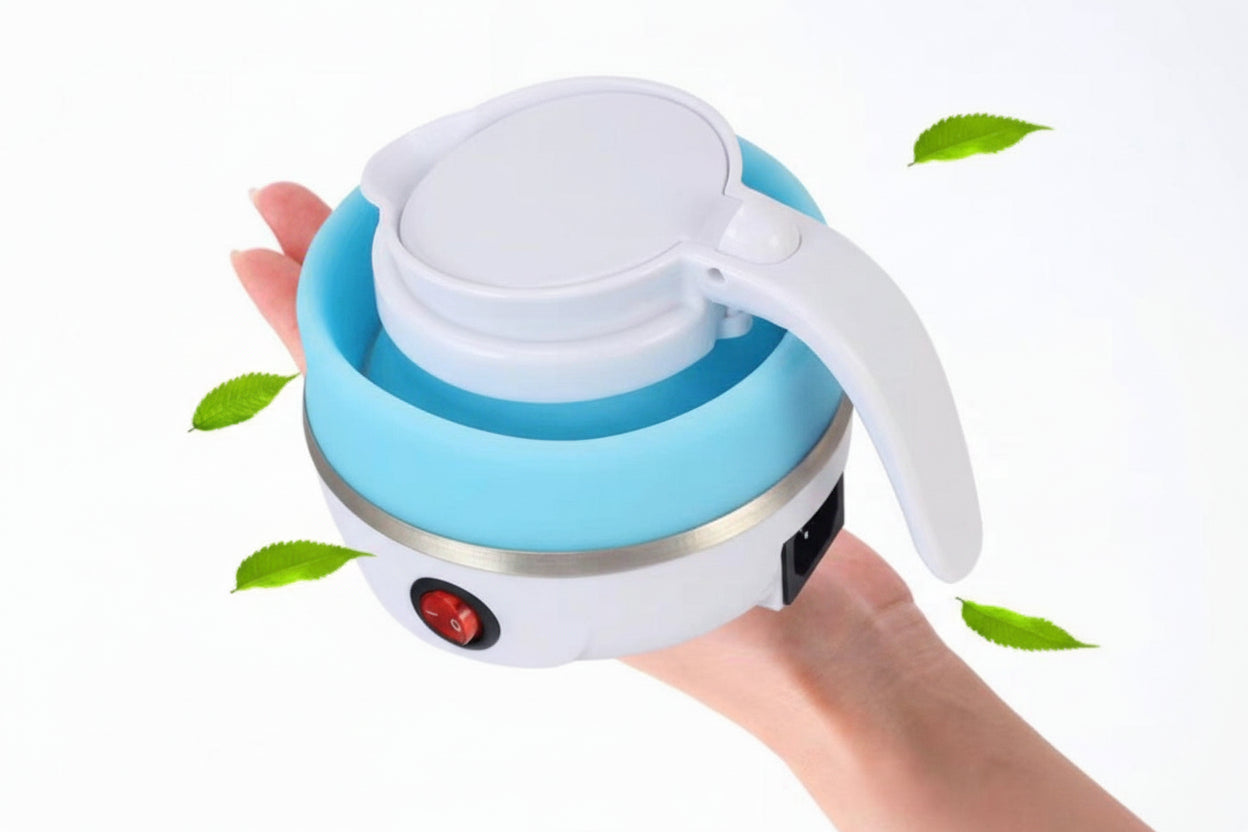 ⚡ كاتيل سيليكون كهربائي قابل للطي 600 وات | Foldable Silicone Electric Kettle