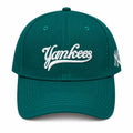 yankees  teal cap