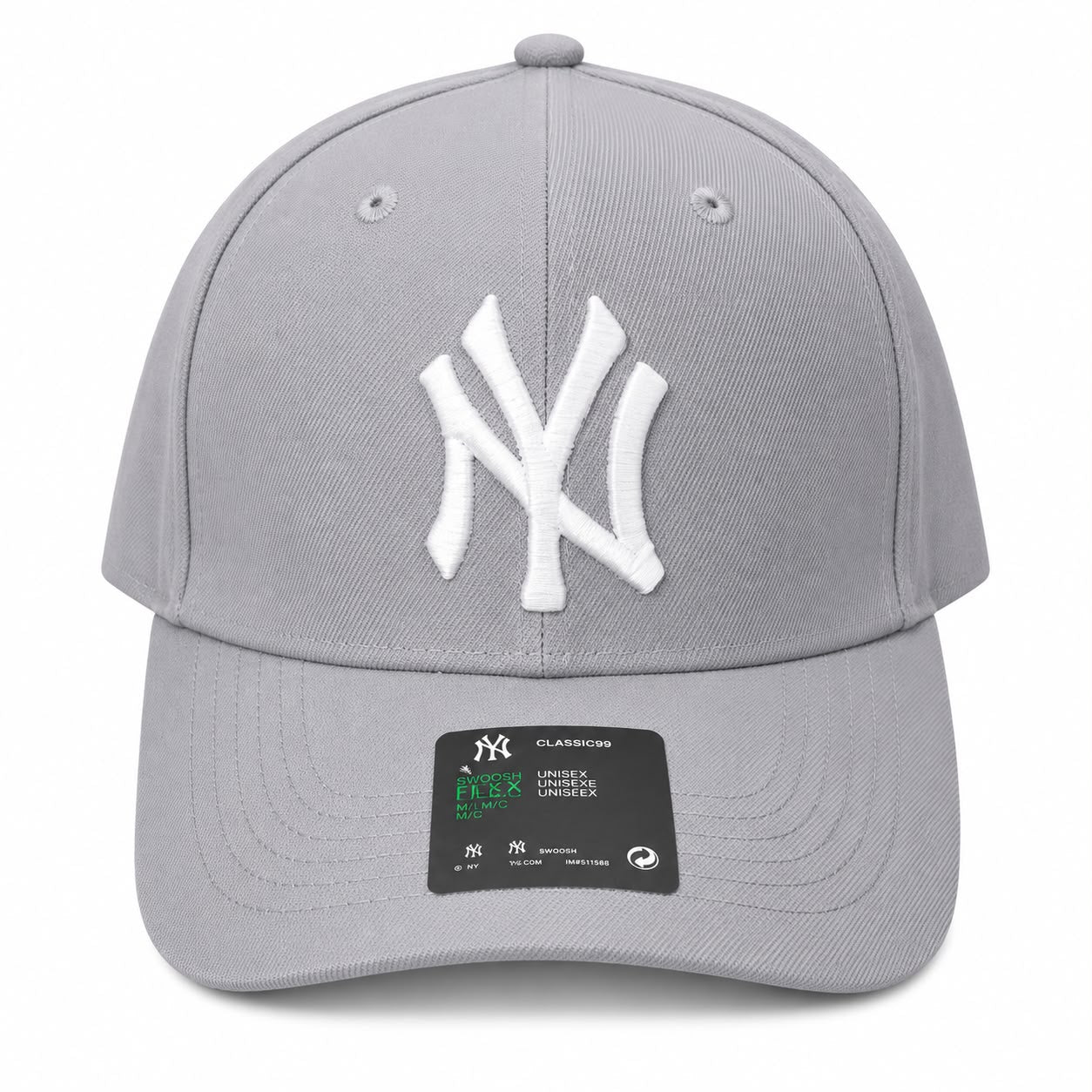 NY grey cap