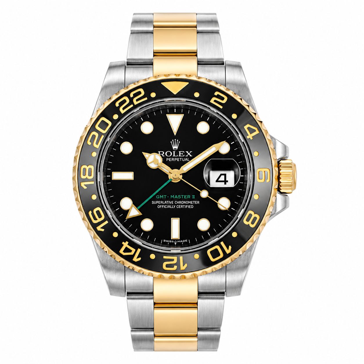 Rolex GMT Master || Black & Silver & Gold (AAA) Full Package