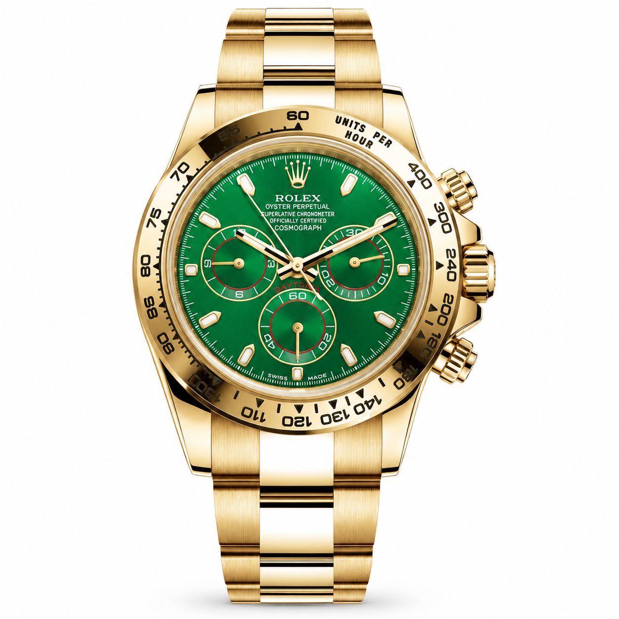 Rolex Daytona || green & gold (AAA) Full Package