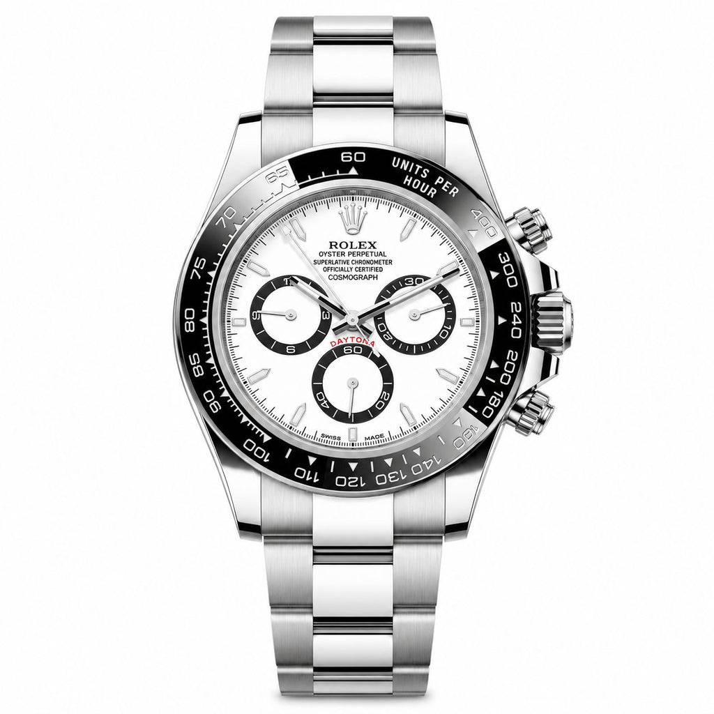 Rolex Daytona Panda || Black & Silver (AAA) Full Package