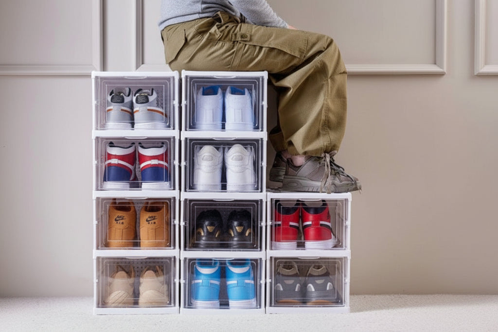 جزامة أكريليك 6 دور | Acrylic Shoe Cabinet