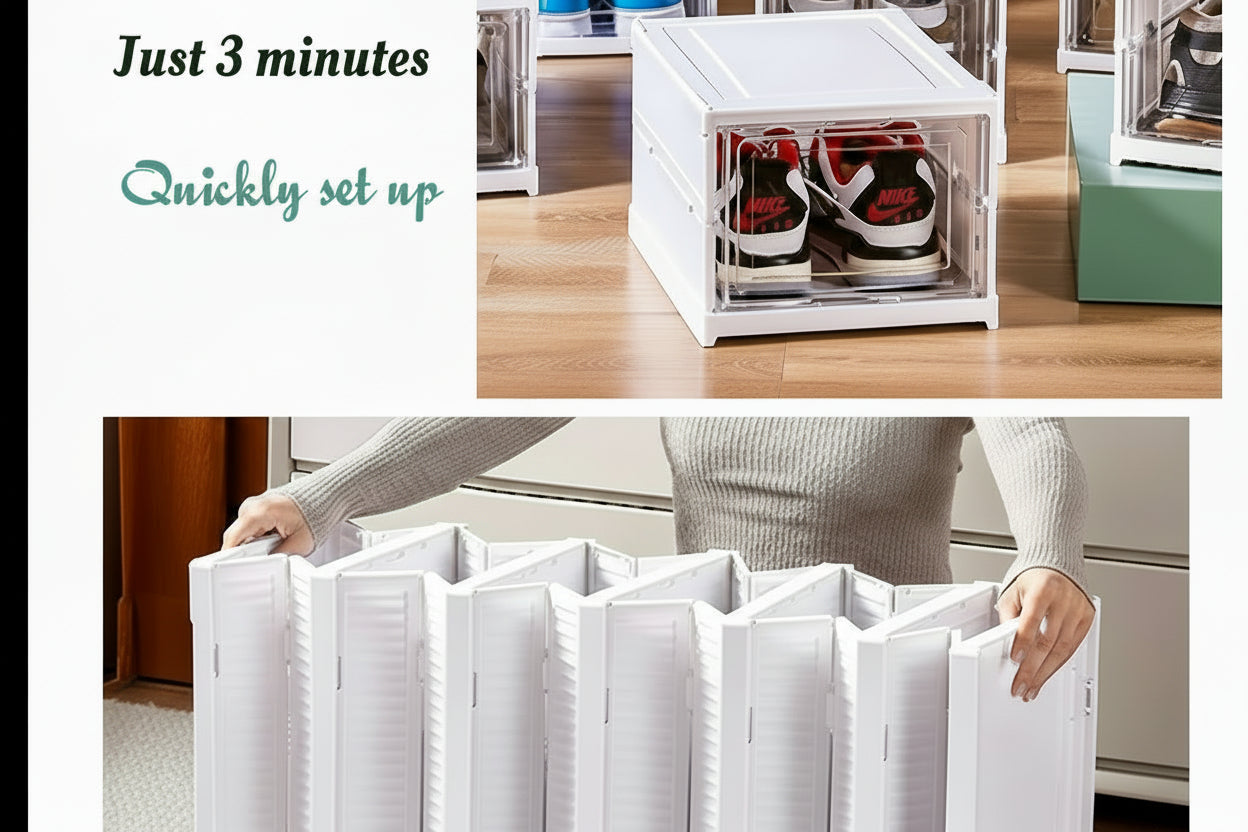 جزامة أكريليك 6 دور | Acrylic Shoe Cabinet