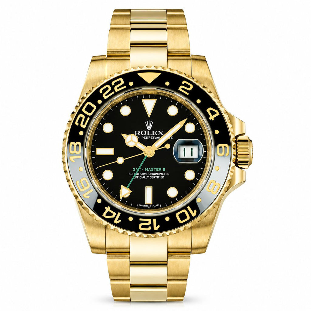 Rolex GMT-Master || black & gold(AAA) Full Package