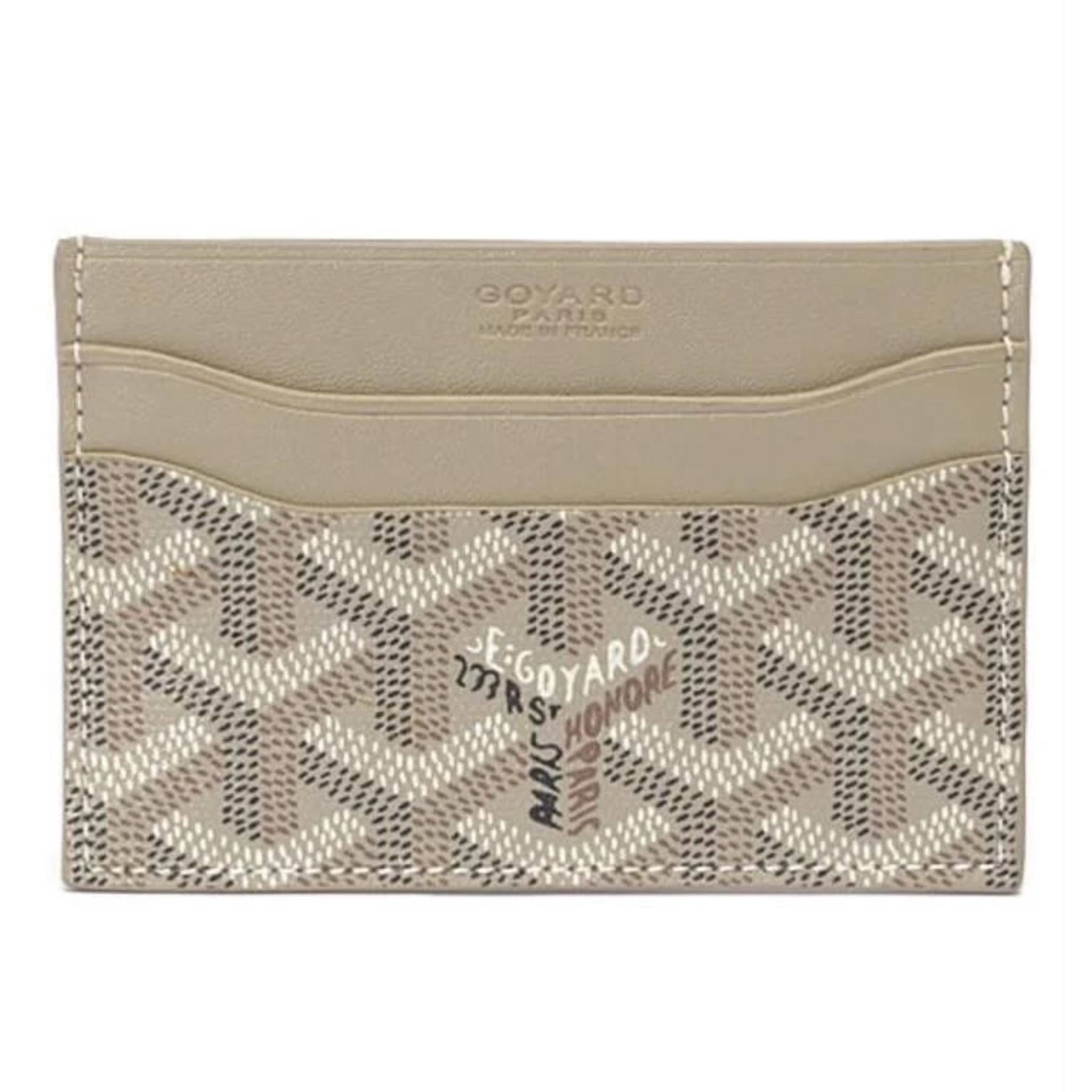 biege Goyard wallet (Copy a)