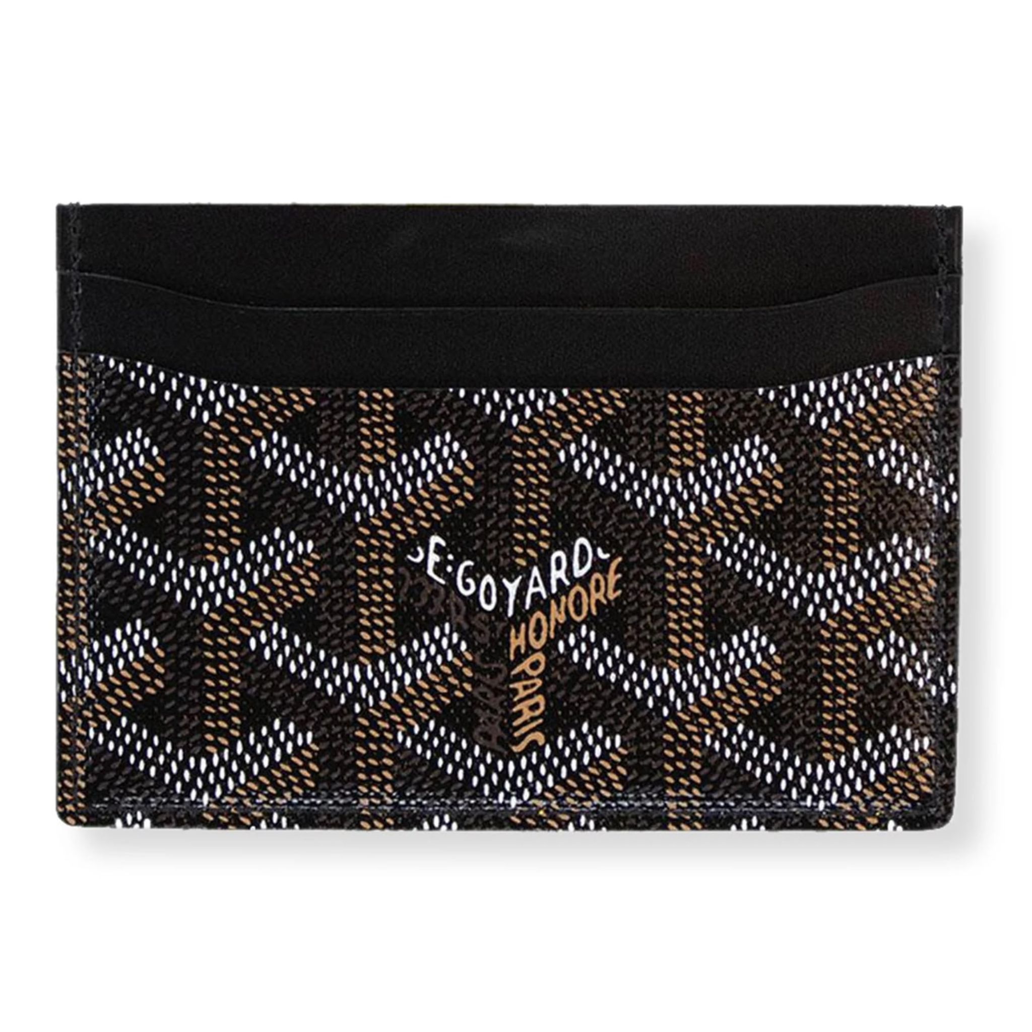 Black Goyard wallet (Copy a)