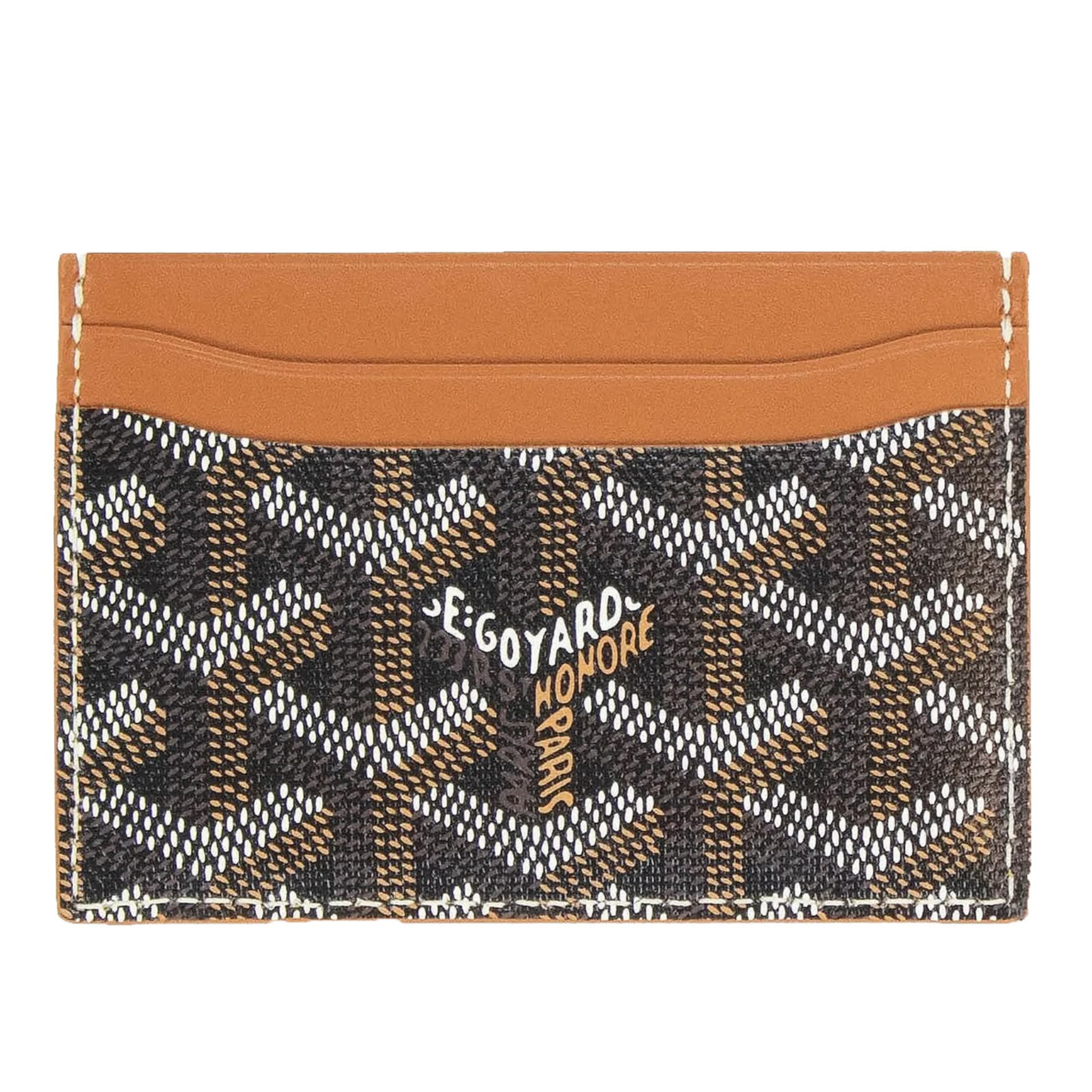 Brown Goyard wallet (Copy a)