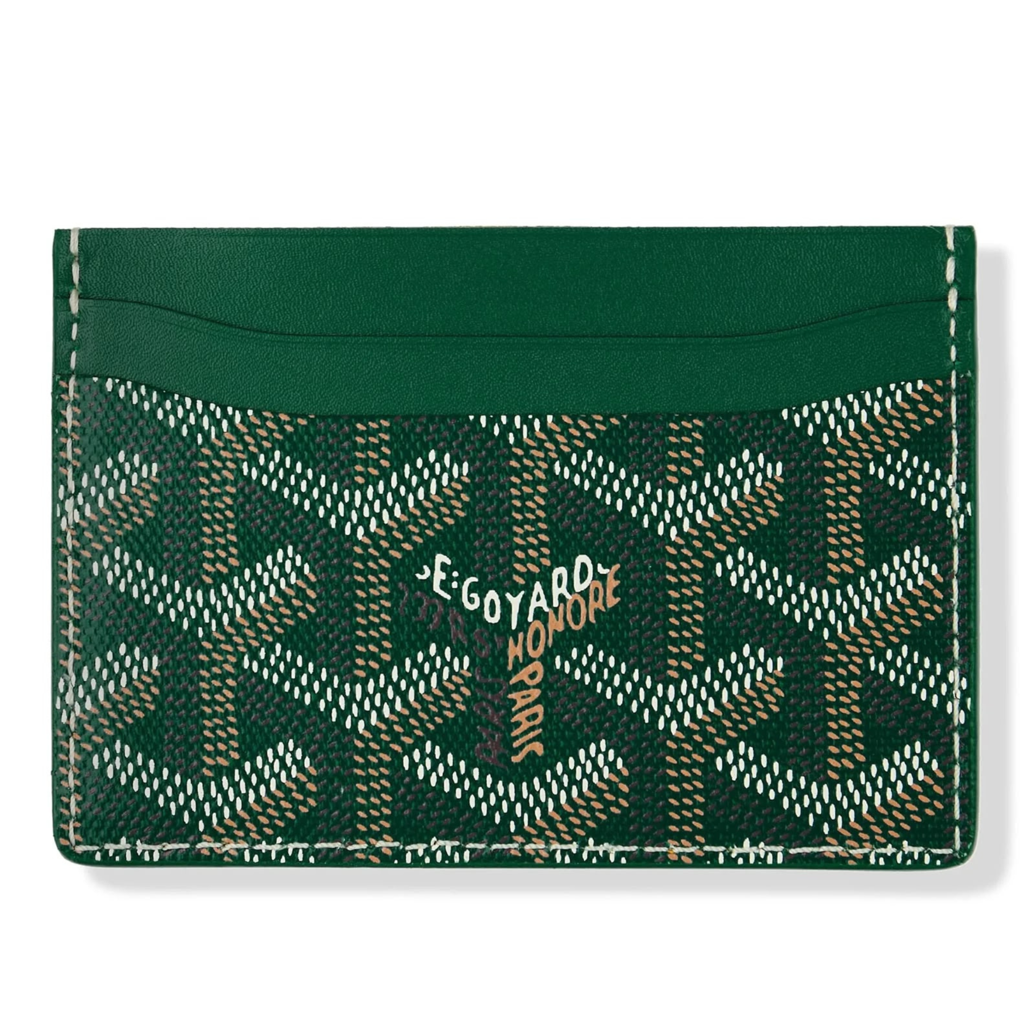 Green Goyard wallet (Copy a)