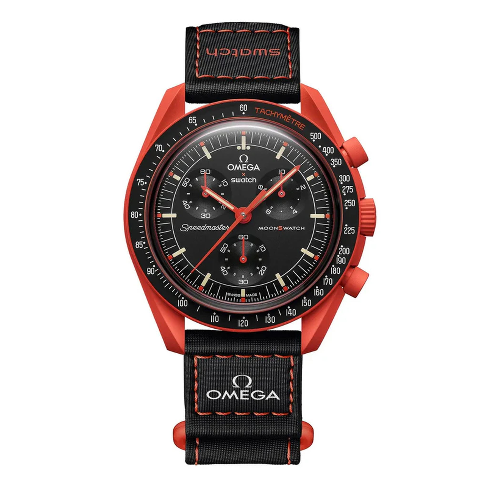 omega x swatch moon swatch mission on earth lava AAA