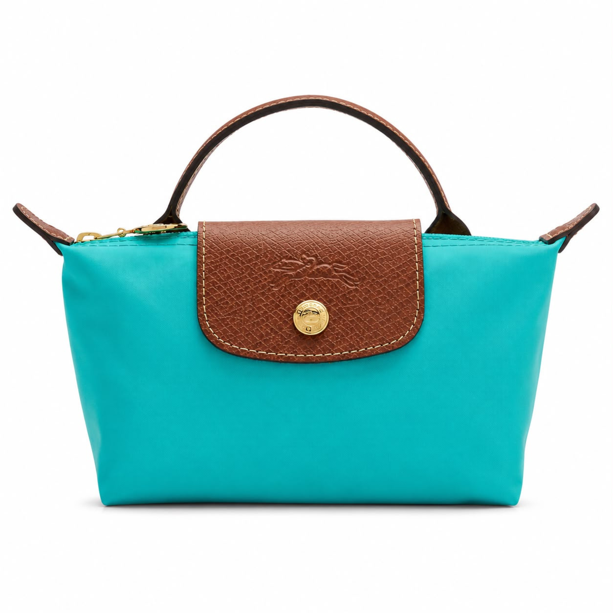 turquoise mini Longchamp (Copy a)