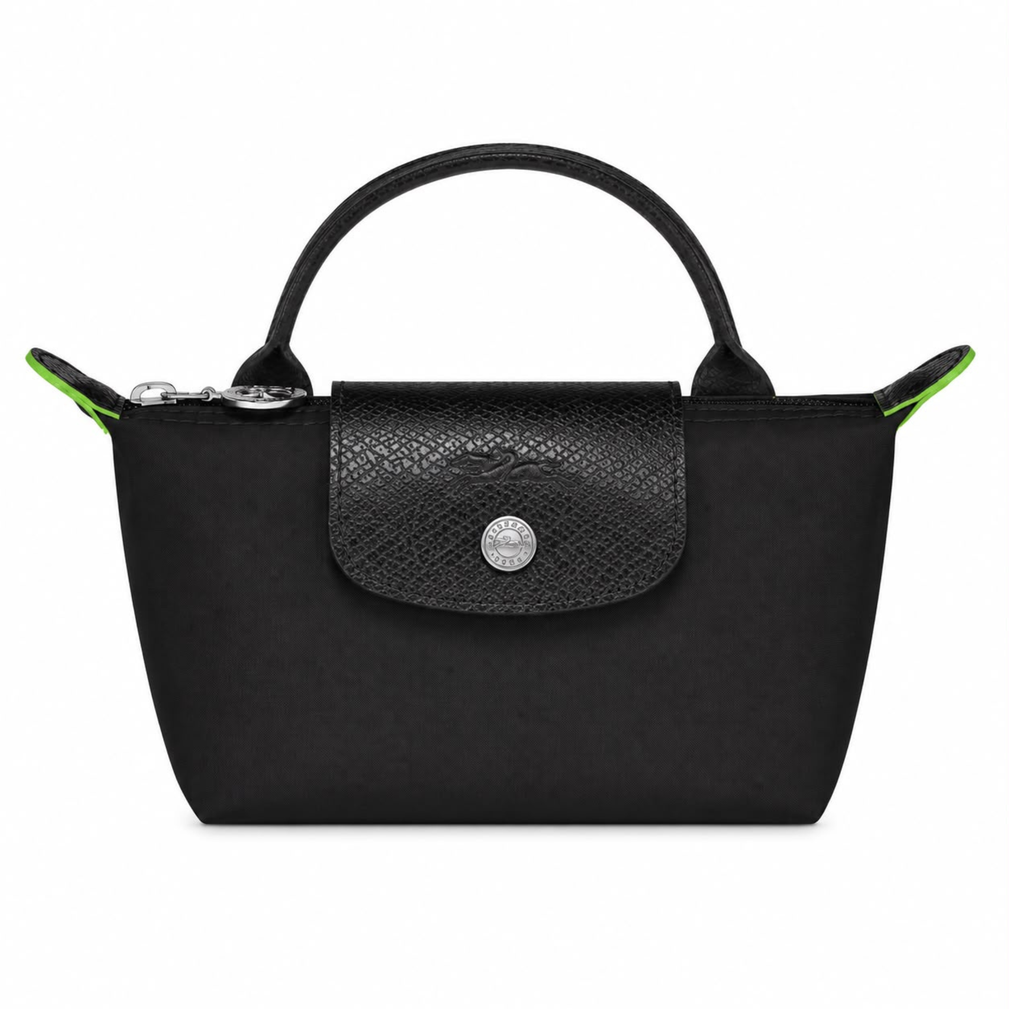 full black mini Longchamp (Copy a)