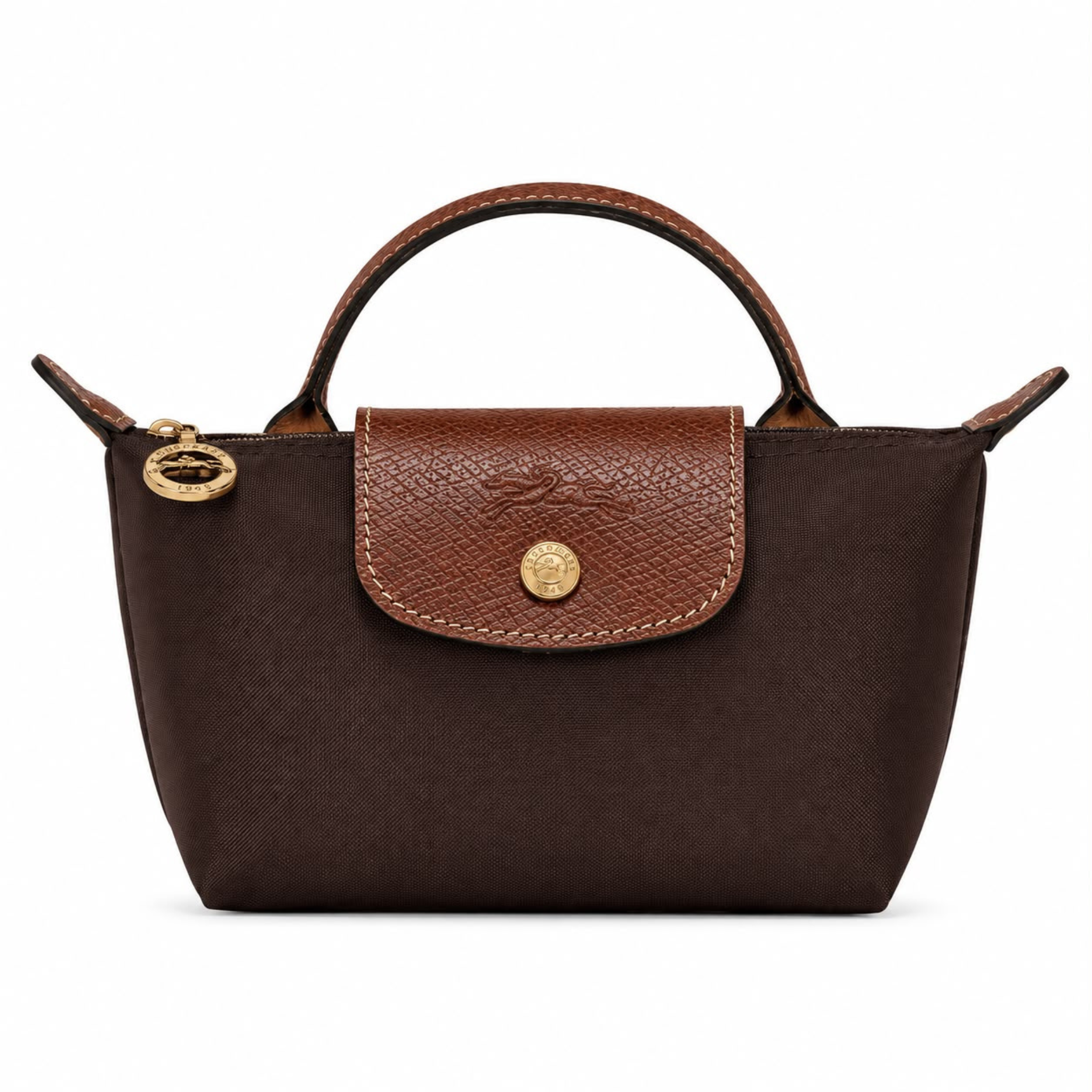 dark brown mini Longchamp (Copy a) (Copy)