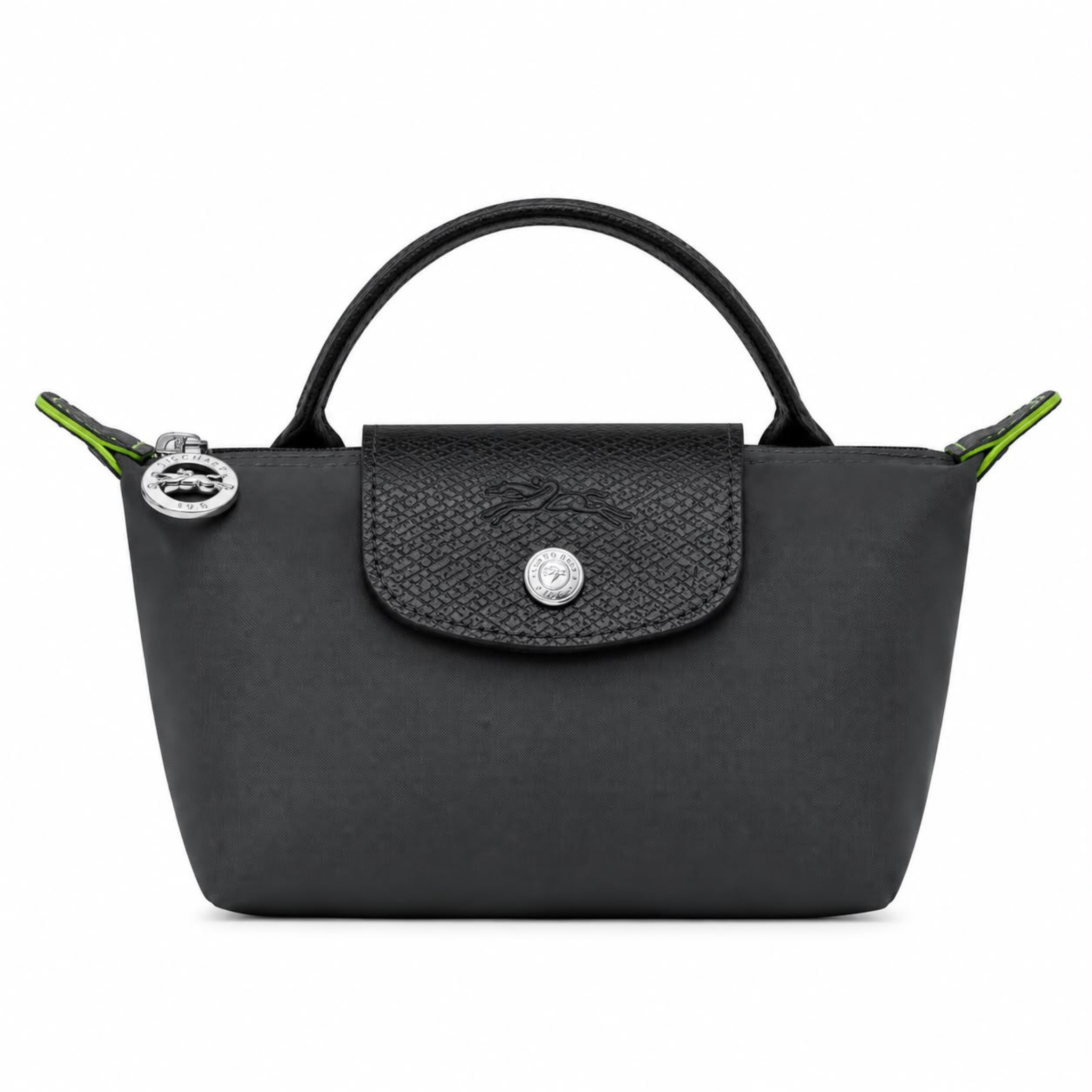 dark grey mini Longchamp (Copy a)