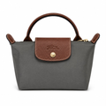 grey mini Longchamp (Copy a)