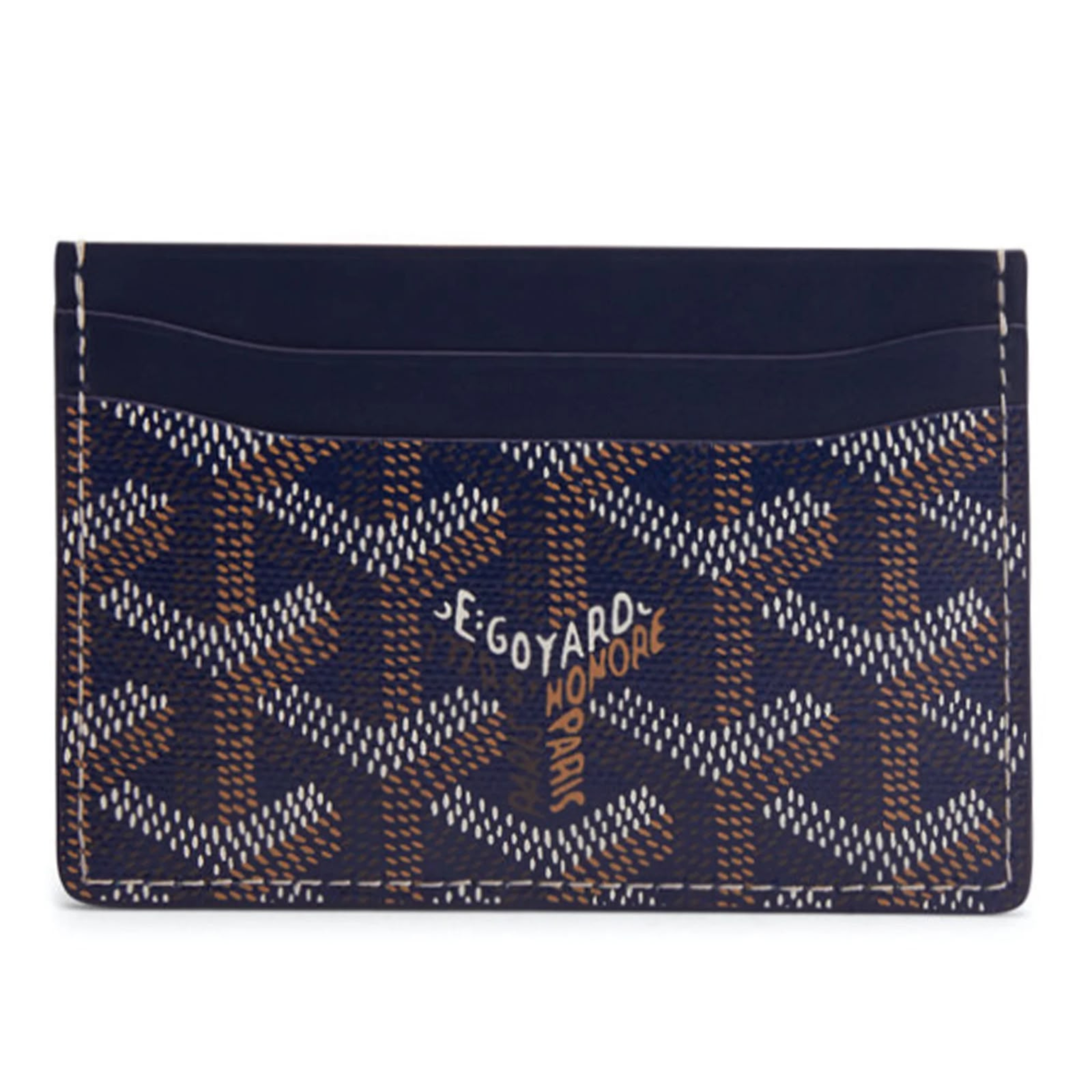 Navy Goyard wallet (Copy a)